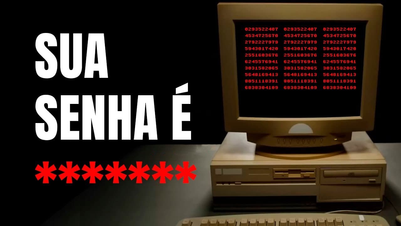Bruno Fraga em frente ao computador mostrando interface de ferramentas de consulta de vazamentos com códigos e dados na tela