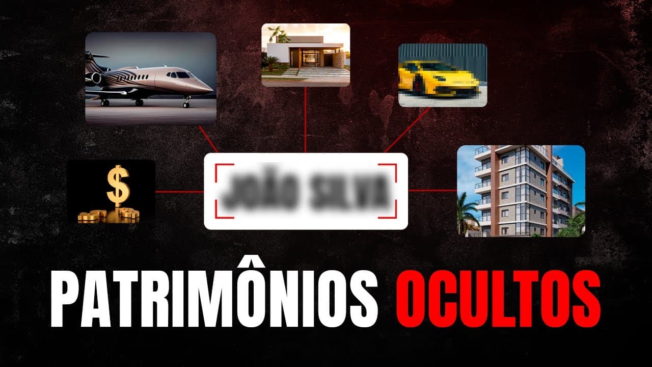 Bruno Fraga e o advogado Armando Zanin lado a lado em tela dividida durante o Aulão #047 sobre investigação patrimonial