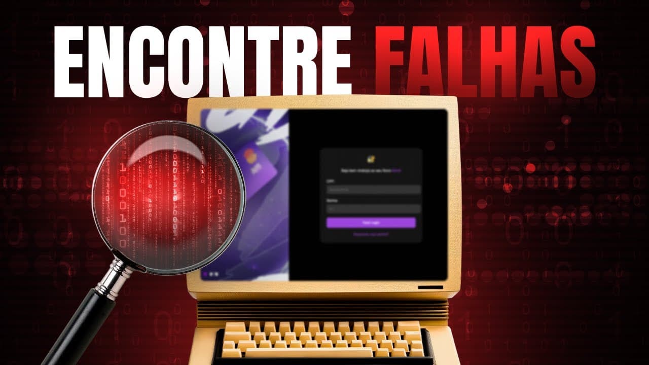 Tela de laboratório de teste com um parâmetro de redirecionamento destacado em um endereço web e a aba de rede do browser aberta