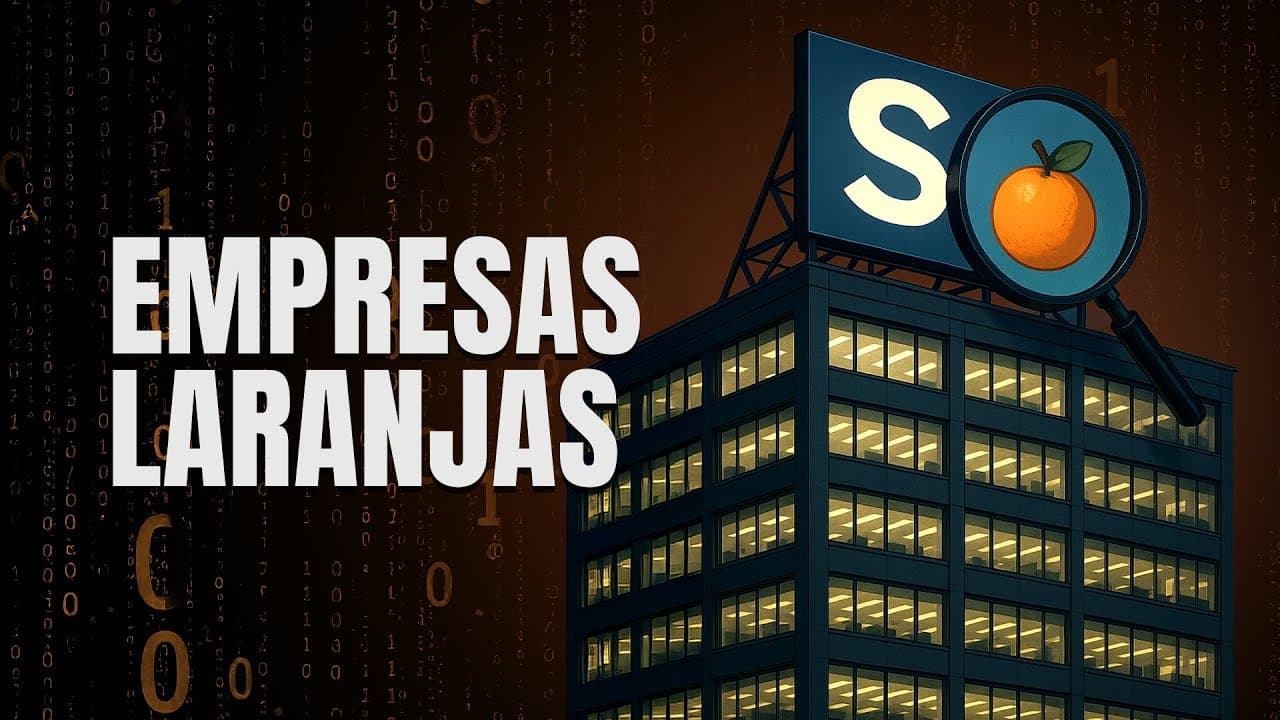 Tela de investigação com CNPJ, mapa de conexões entre sócios e documentos oficiais de empresa
