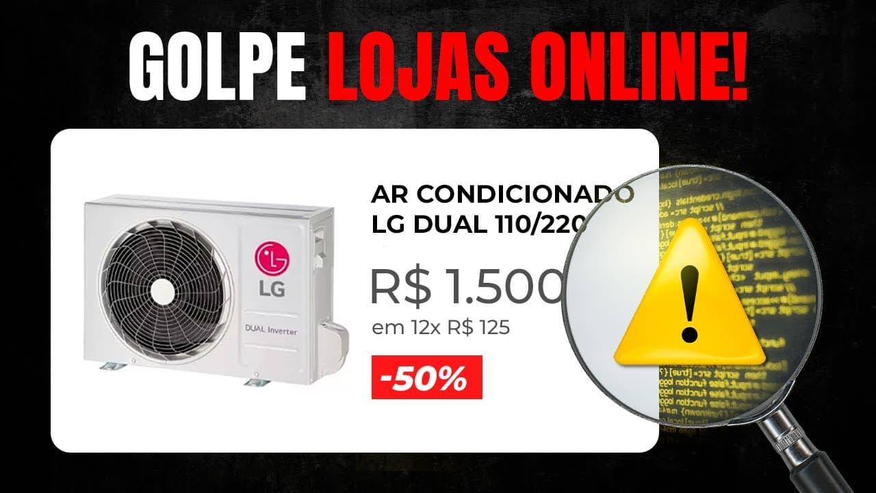 Bruno Fraga e Ulisses investigando lojas virtuais ao vivo com ferramentas de análise de domínios e CNPJ na tela